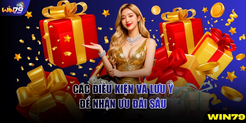 Các điều kiện và lưu ý để nhận ưu đãi sâu