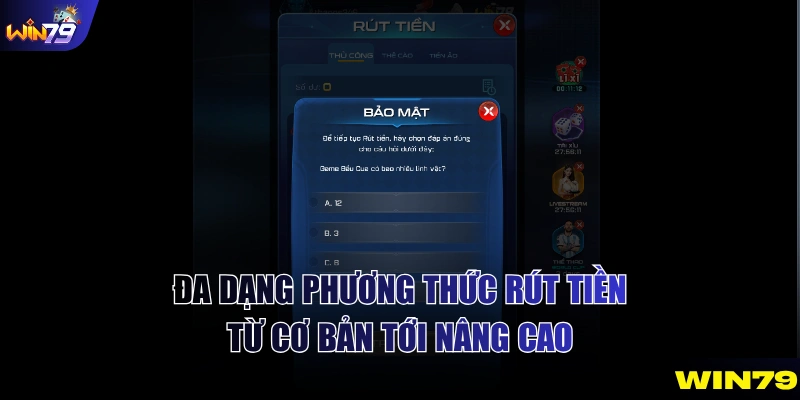 Đa dạng phương thức rút tiền từ cơ bản tới nâng cao
