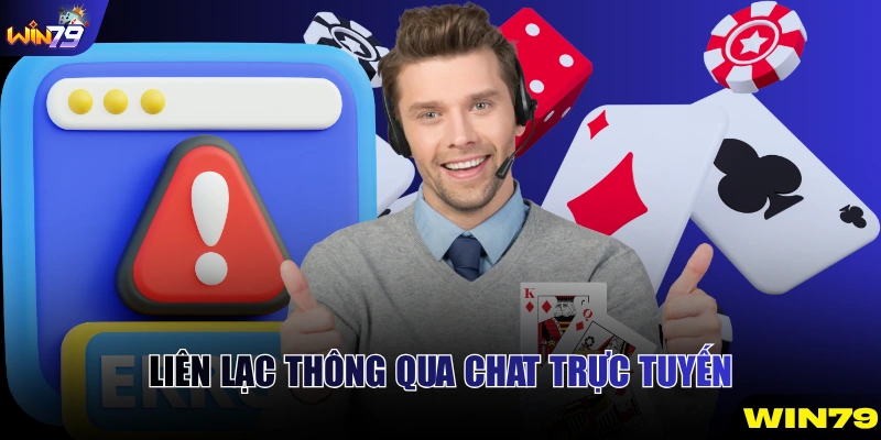 Liên lạc thông qua chat trực tuyến